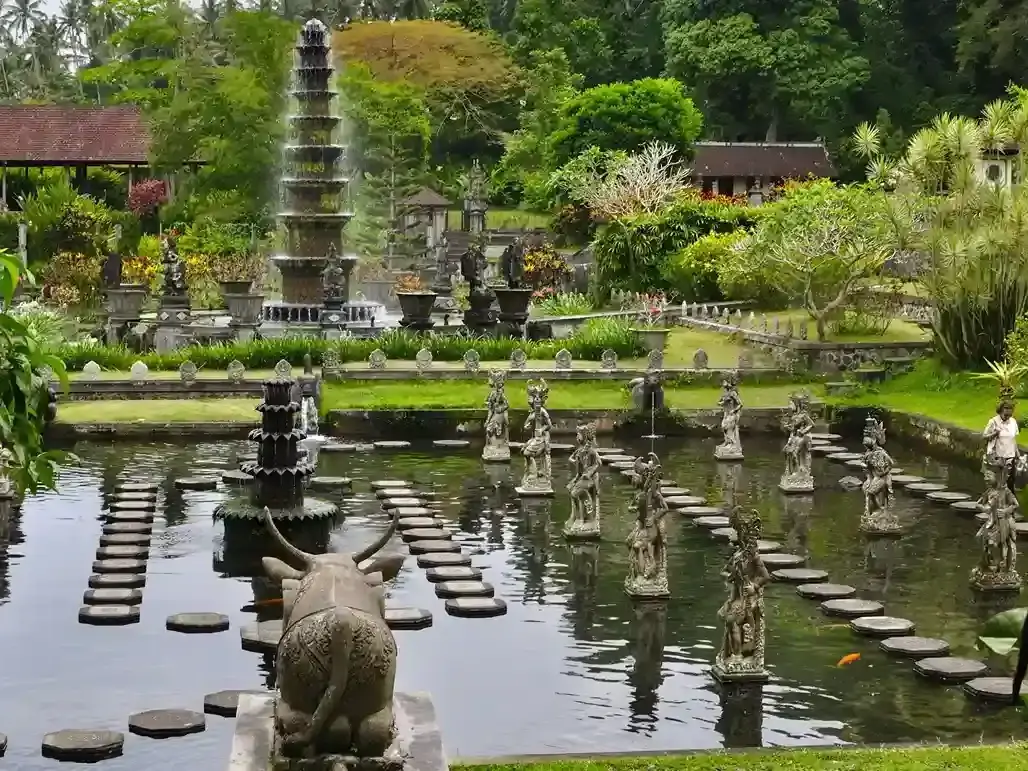 Tirta Gangga water palace, east Bali